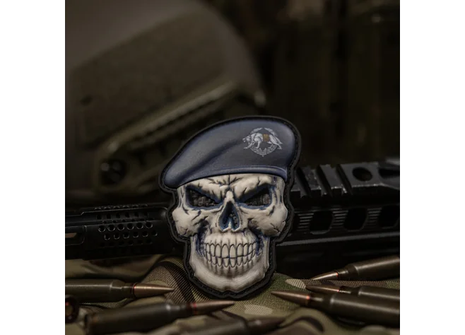 Нашивка M-Tac Череп у береті ССО Фото 2